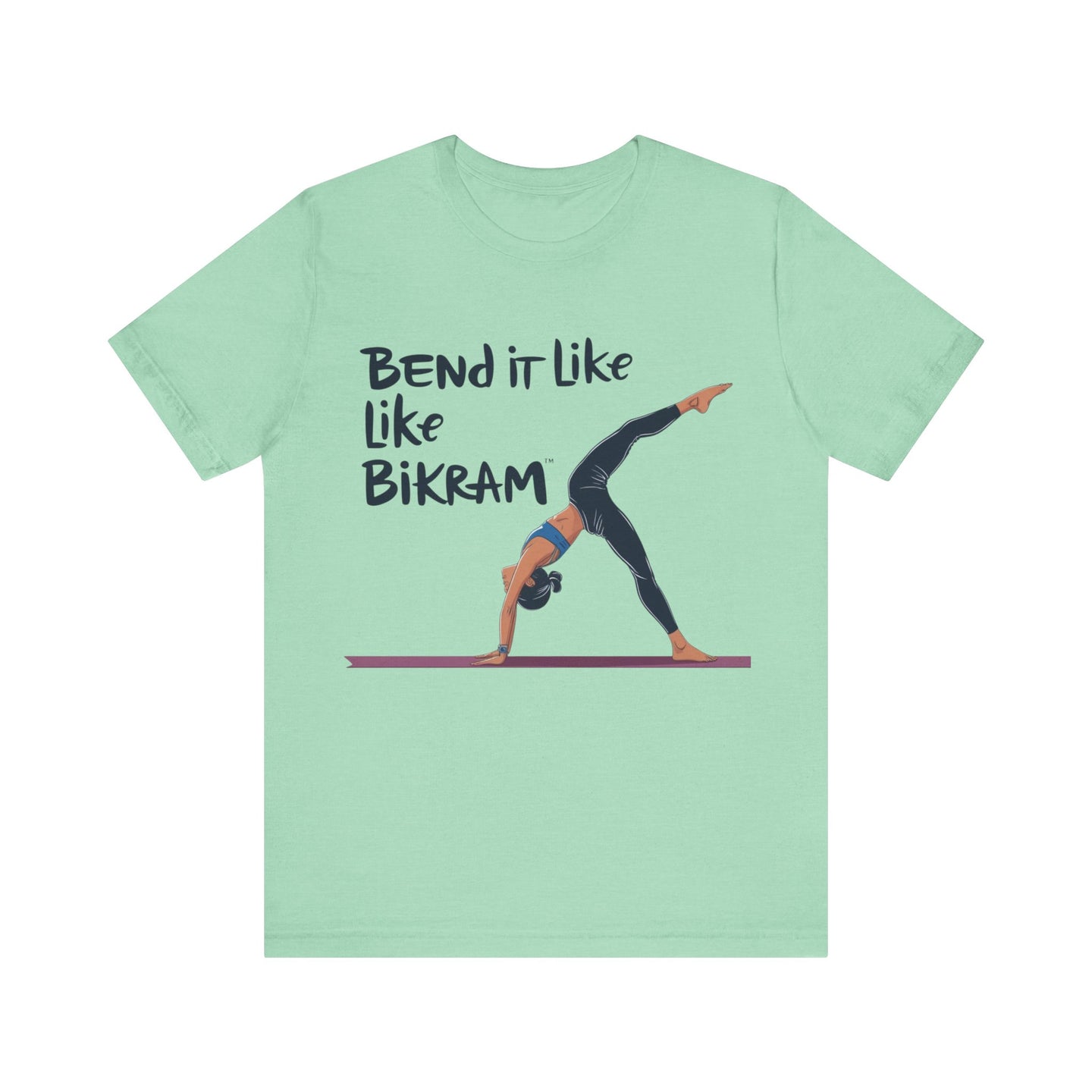 Yoga Tee Bend It Like Bikram